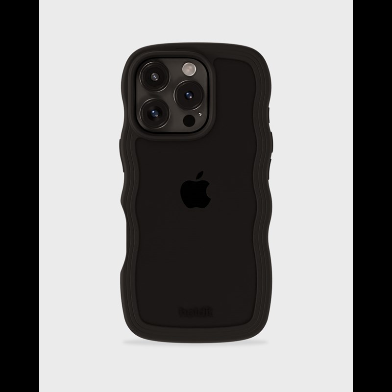 Holdit Mobilfodral Wavy Svart Iphone 16 Pro 2