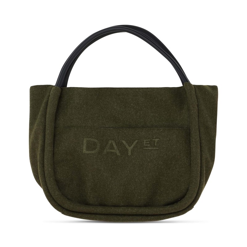 DAY ET Shopper Day Woolen Small Oliven 1