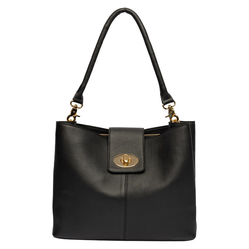 RE:DESIGNED Crossbody Carola Big Sort/Guld 1