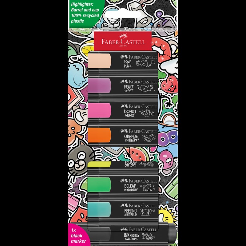 Faber-Castell Markeringspennor 8-pack Multi 1