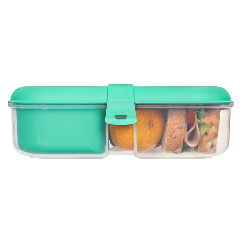 Sistema Madkasse Ribbon Lunch To Go Grøn 3