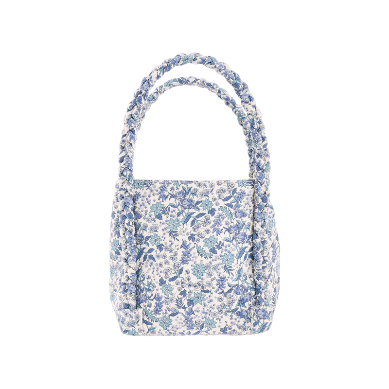 Bon Dep Shoppingväska Small Serruria Blå blomma 3