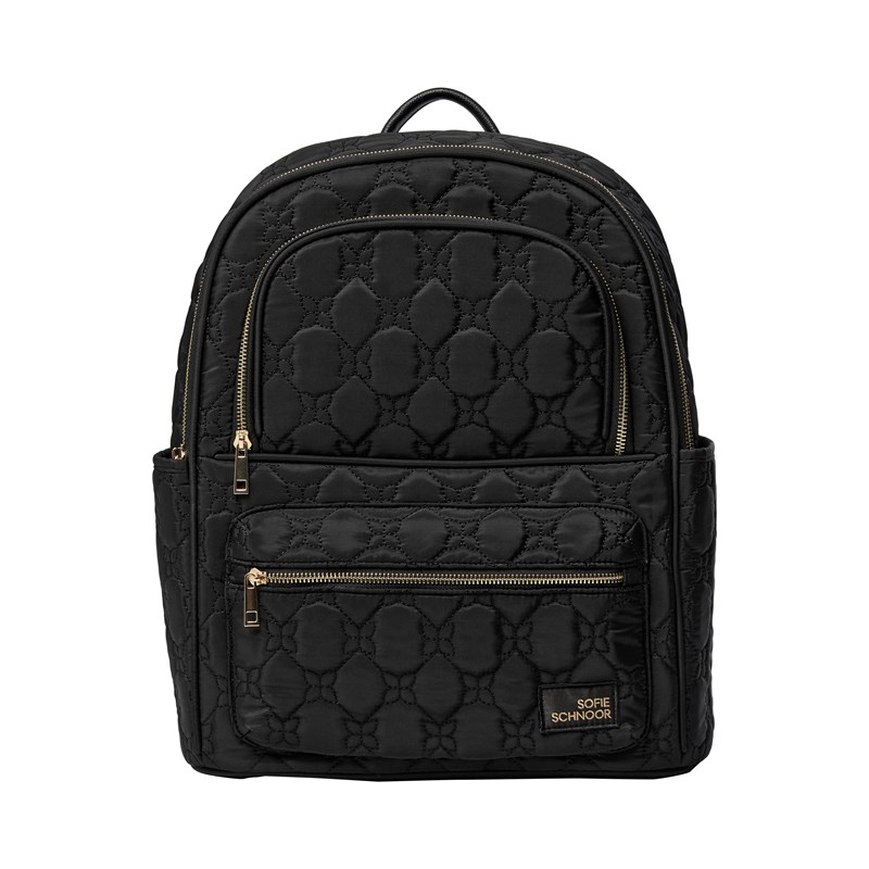 Sofie Schnoor Skolväska Lara Svart/Guld 1