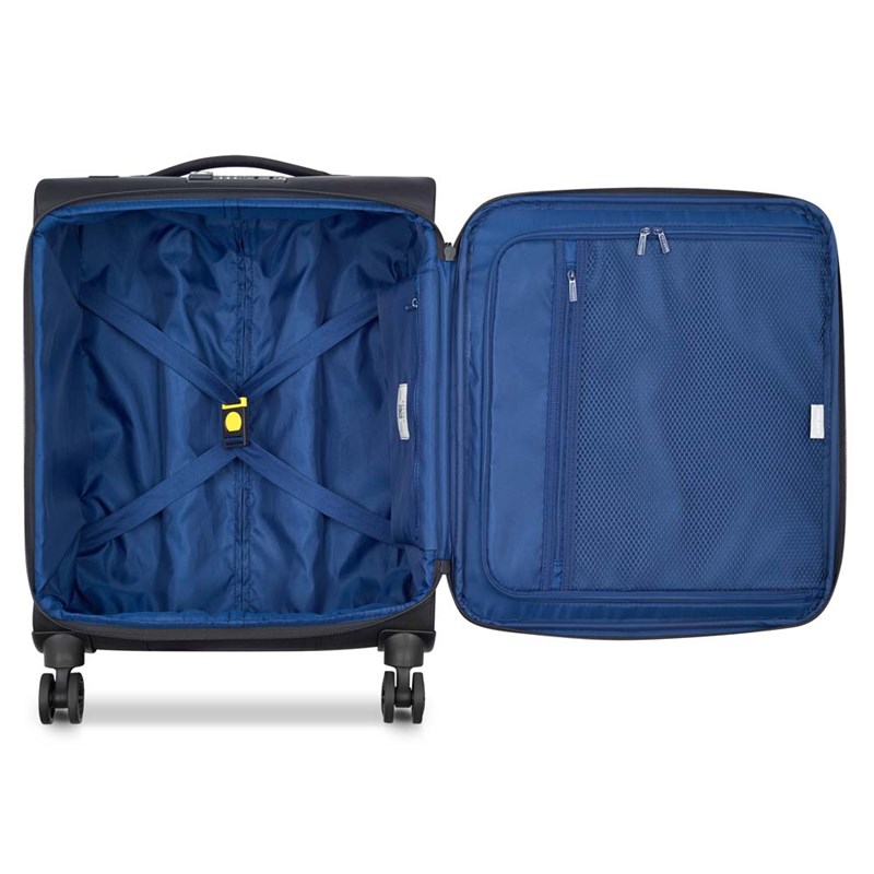 Delsey Resväska Brochant 3 55 sl Svart 55 Cm 3