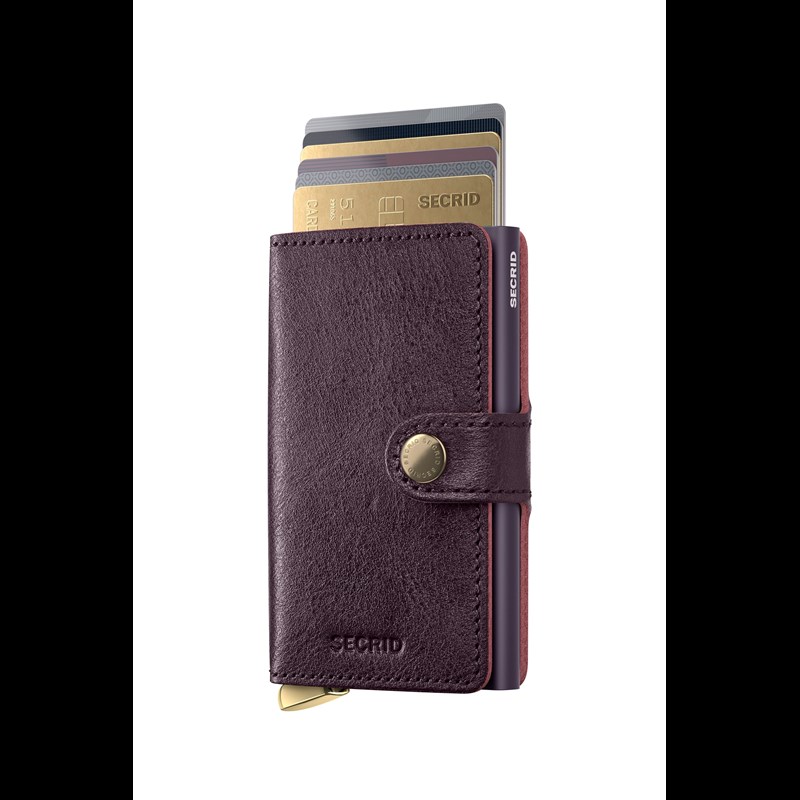 Secrid Kortholder Miniwallet Basco Bordeaux 1