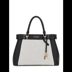 Guess Handväska Anadela Svart/Beige