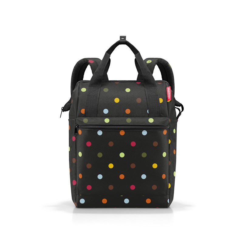 Reisenthel Rygsæk Allrounder  Sort/prikker 13" 1