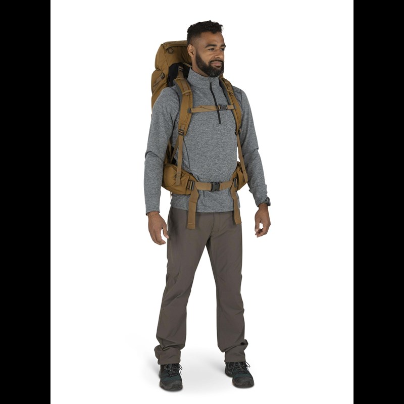 Osprey Vandringsryggsäck Rook 50 Brun 7