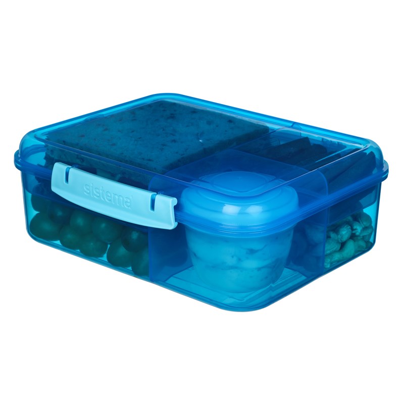 Sistema Madkasse Bento Lunch Blå 3