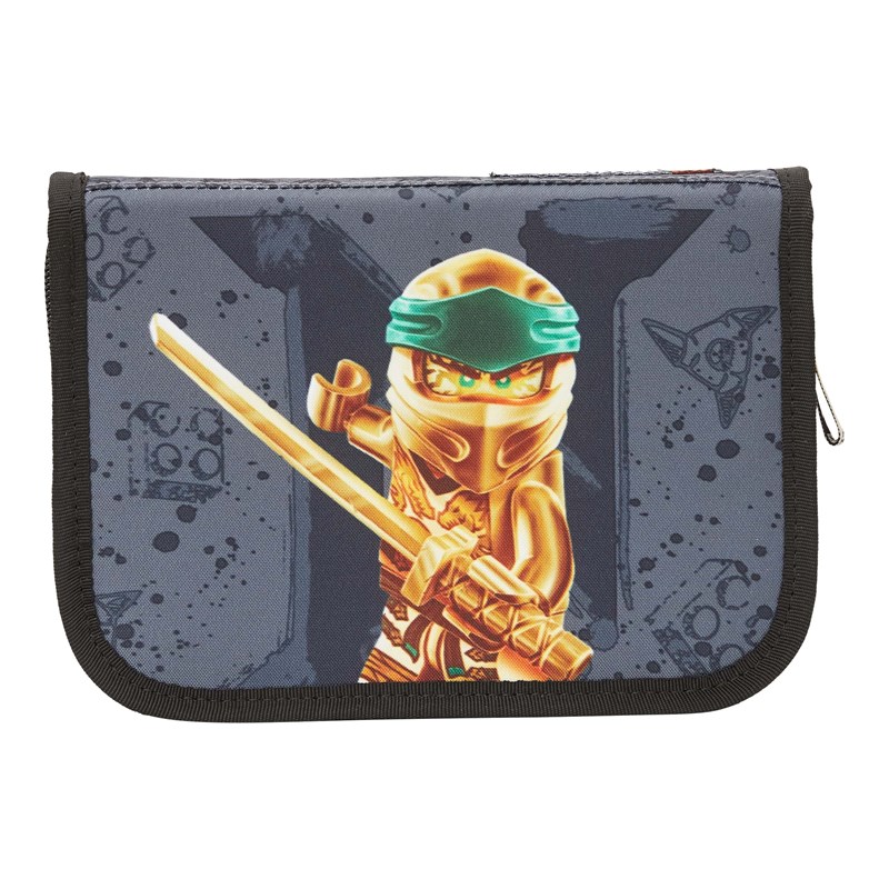 LEGO Bags Penalhus med fyld Ninjago Gold Grå 1