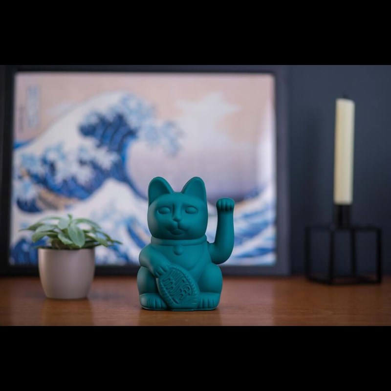 Donkey Vinkekat Maneki Neko Grøn 2