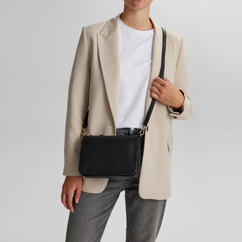 Aura Crossbody Toscana Svart/Guld 2