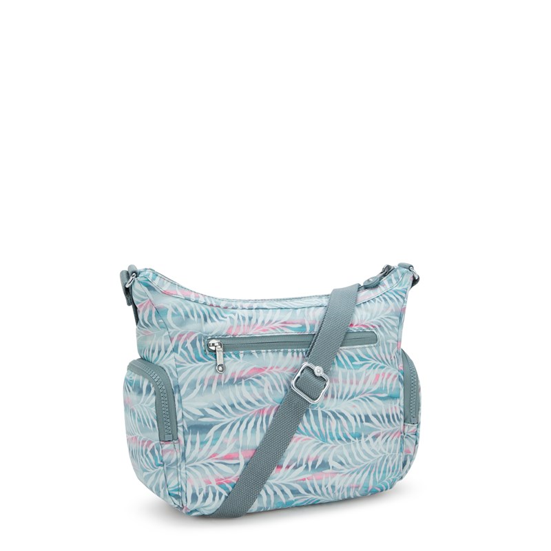 Kipling Crossbody Gabb S Blå med blomma 2