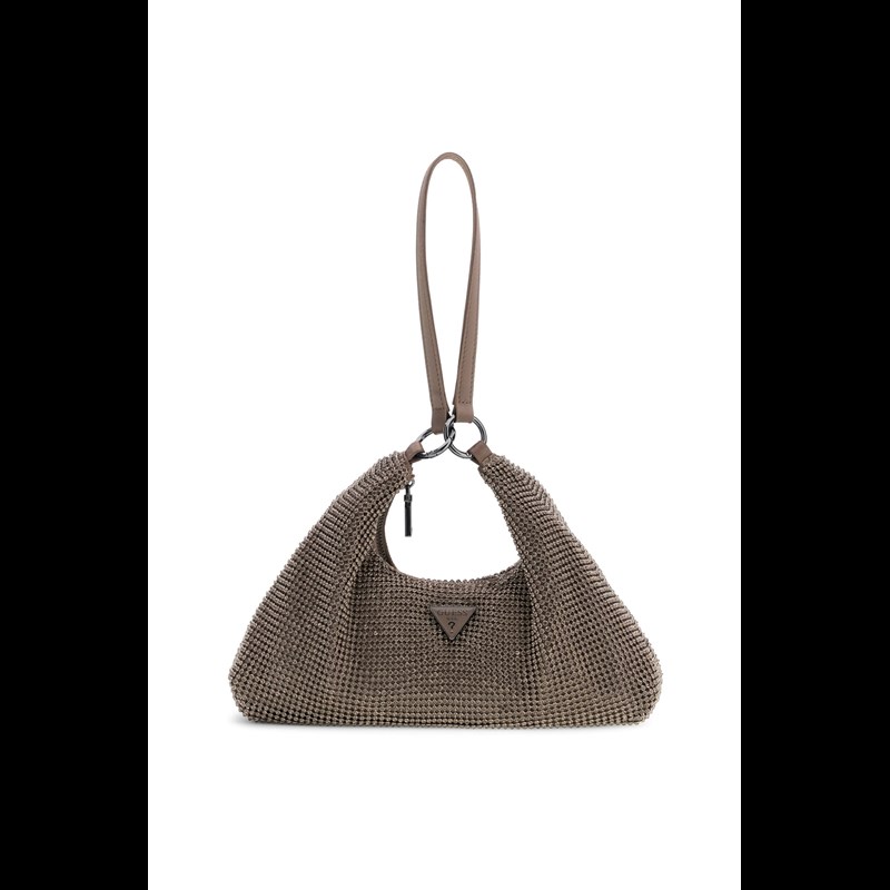 Guess Axelväska Jewels Wristlet Brun/beige 1