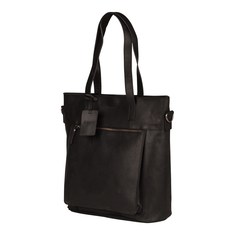 Burkely Shopper Vintage Jade Laptop Svart 14" 3