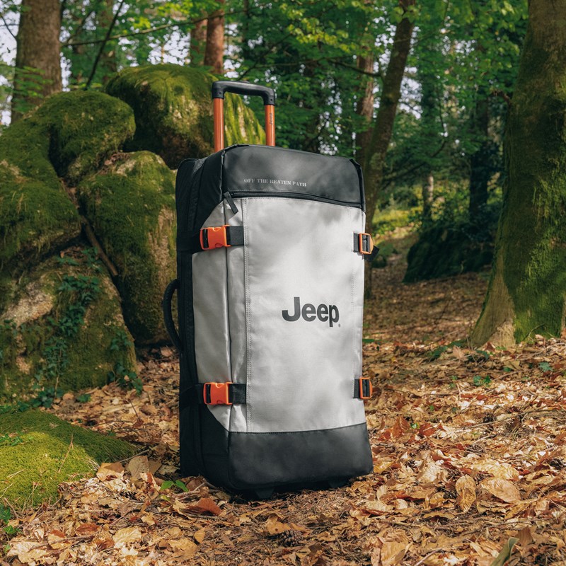 Jeep Kuffert JS007C Grå/Sort 81 Cm 12