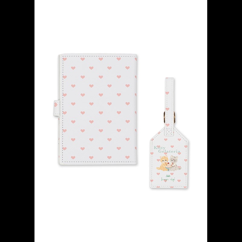 Konges Sløjd Rejsesæt Voyage Kitty Hvid 2