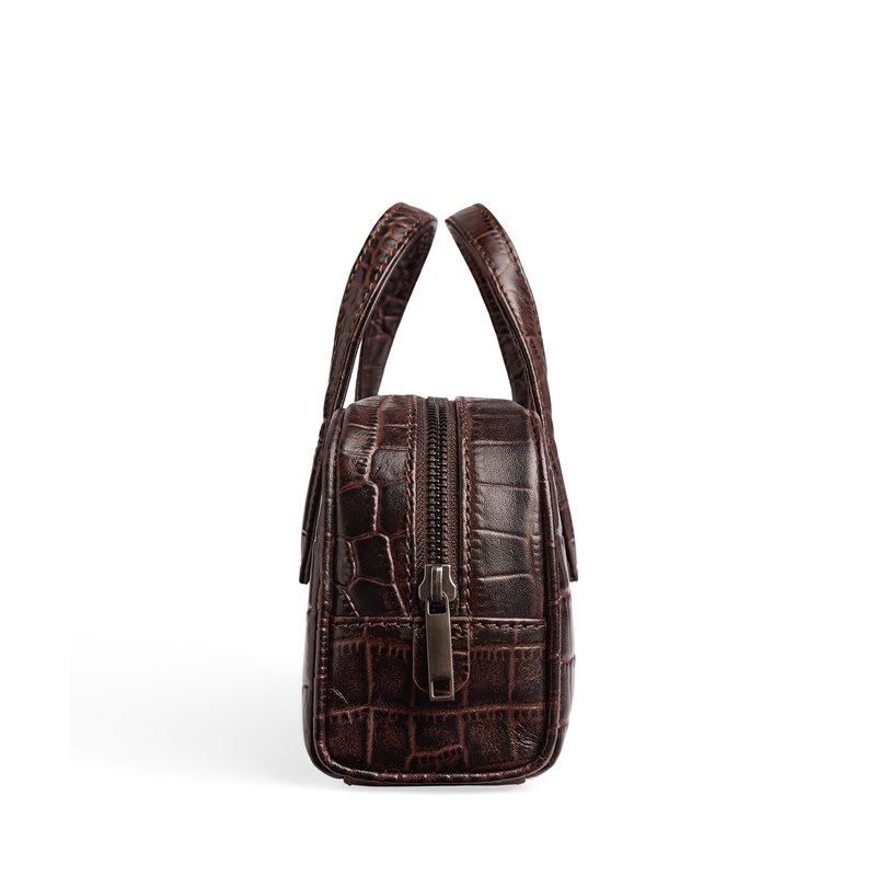 MARKBERG Håndtaske ThoraMBG Croco Brown Croco 4