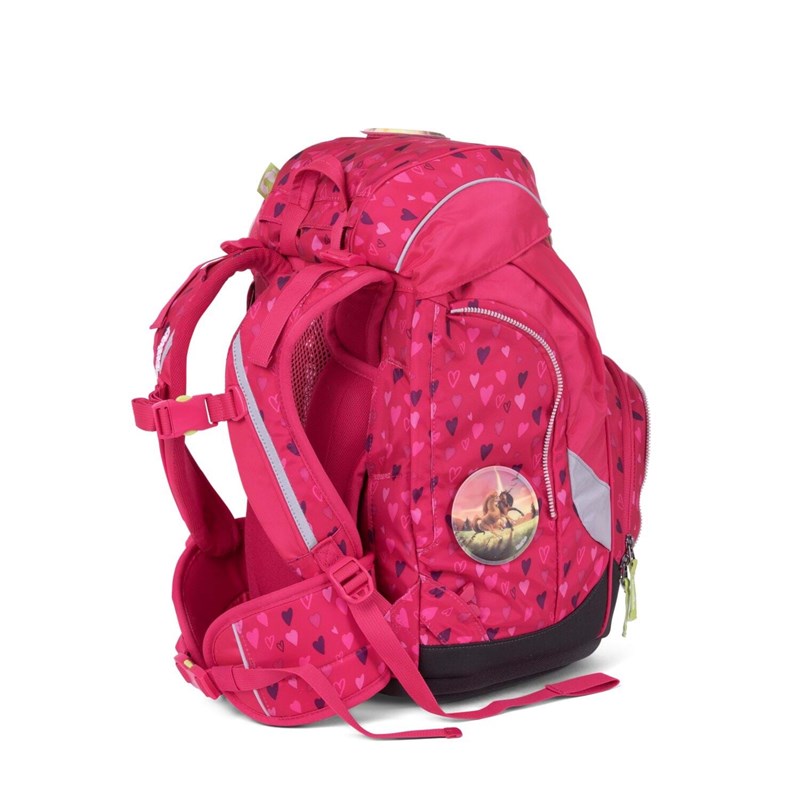 Ergobag Skoletaskesæt Pack Mørk Rosa 6