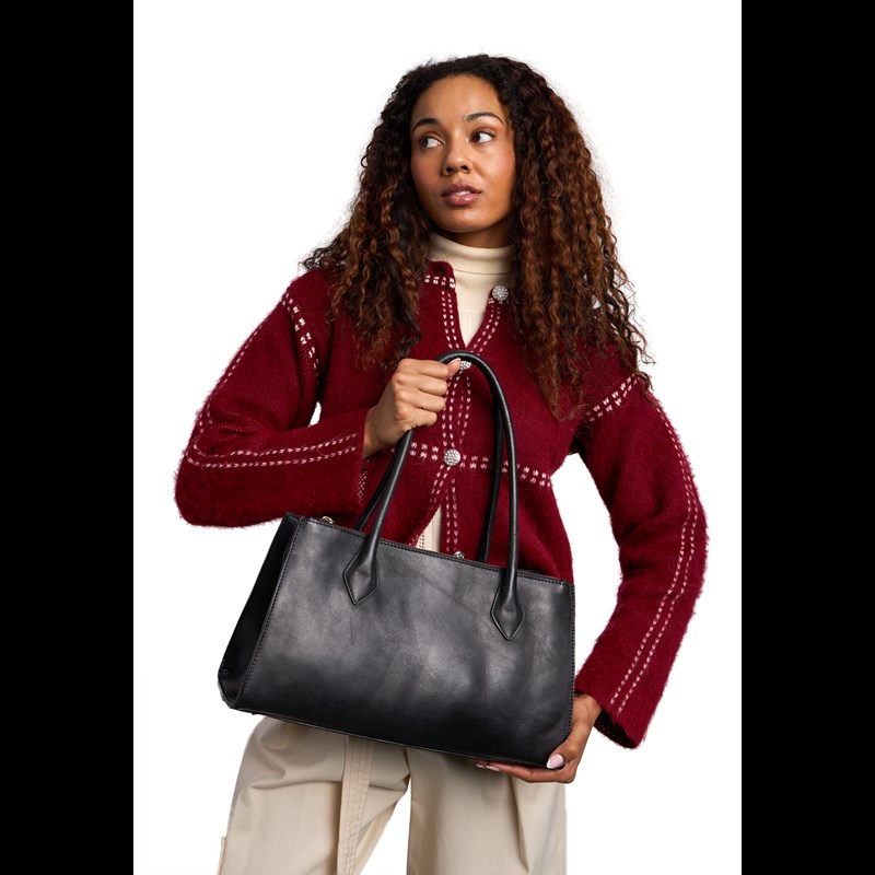 RE:DESIGNED Skuldertaske Ora Small Sort 2
