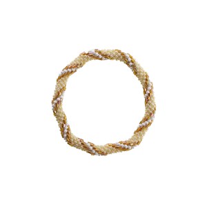 By Stær Armbånd Nepal Nr. 1192 Gul/Gul