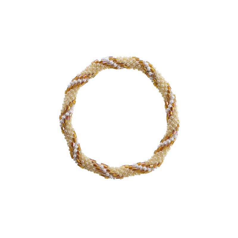 By Stær Armband Nepal Nr. 1192 Gul/Gul 1