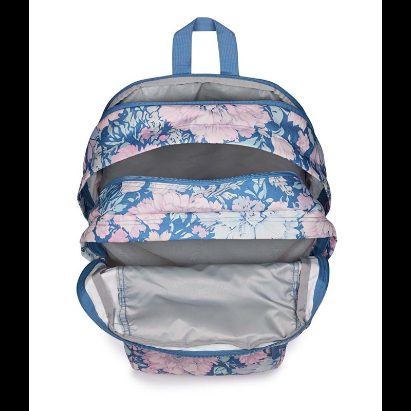 JanSport Ryggsäck Big Student Blå blomma 15" 8