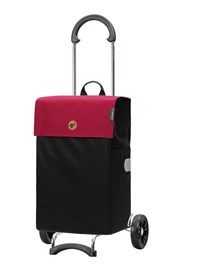 Andersen Indkøbsvogn Scala shopper Hera Sort/Rød