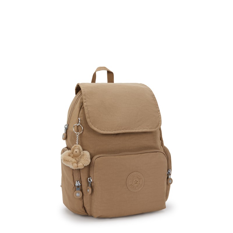 Kipling Ryggsäck City Zip S Kamel 4