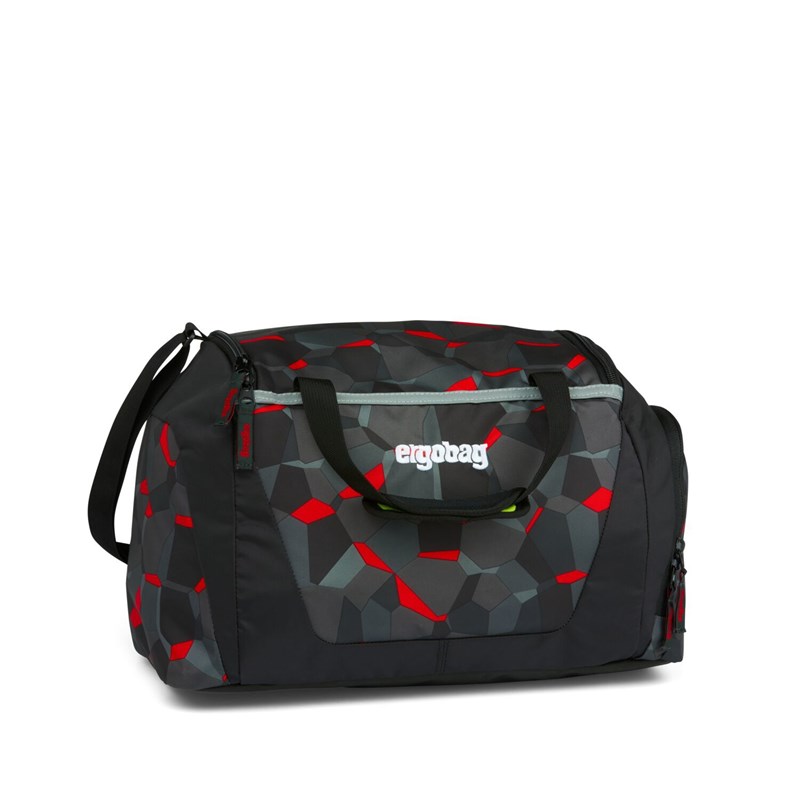 Ergobag Sportväska TaekBeardo Svart/Röd