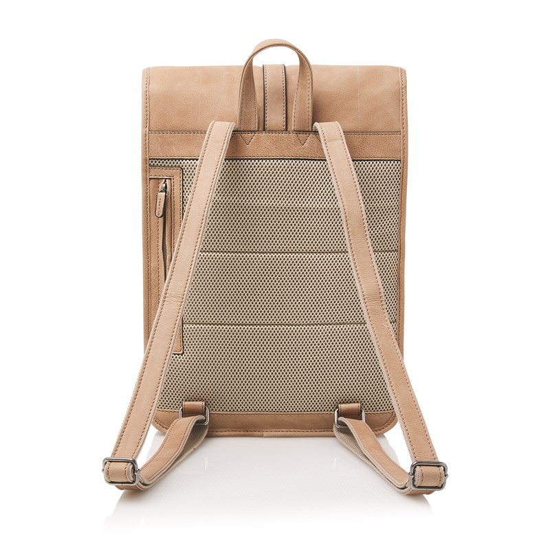 Castelijn & Beerens Ryggsäck Beige 15" 3