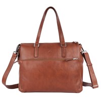 Adax Arbejdstaske Malika Napoli Caramel 14" 1