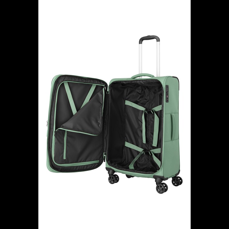 travelite kuffert Kick Off Grøn 67 Cm 7