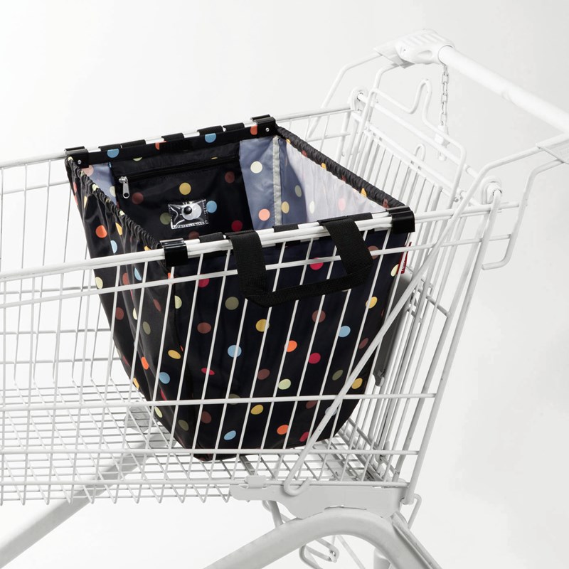 Reisenthel Indkøbsnet/Shopping bag Sort/prikker 2