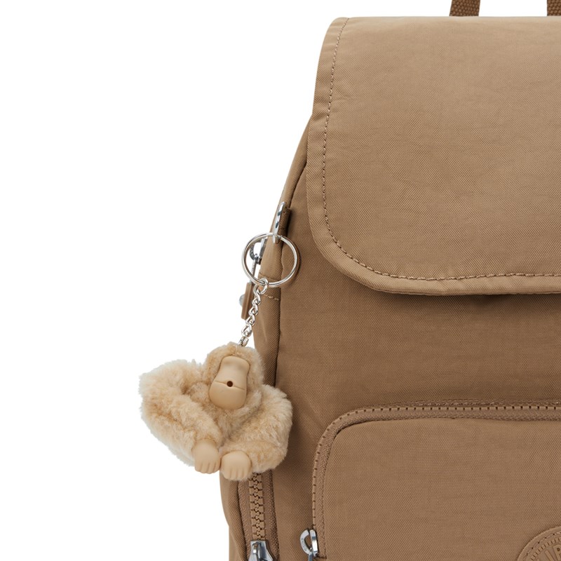 Kipling Ryggsäck City Zip S Kamel 5