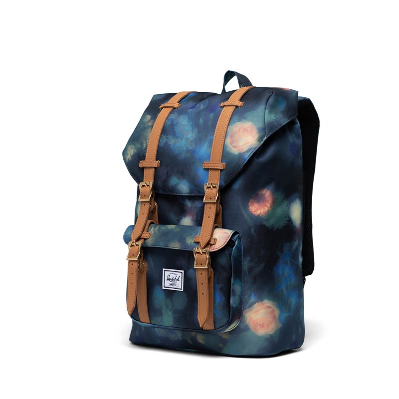 Herschel Rygsæk Little America Mid Blomster Print 13" 2