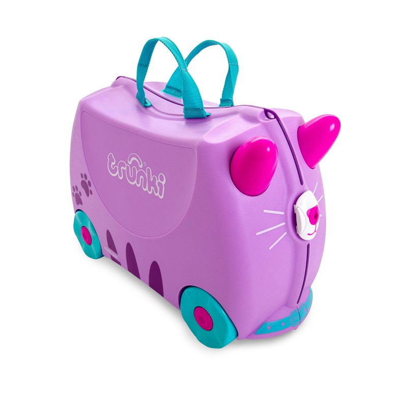 Trunki Børnekuffert med hjul Lilla 2
