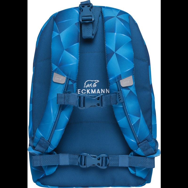 Beckmann Gymnastiktaske Blue Lightning Blå/rød 3