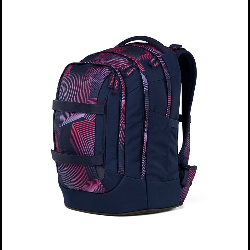 Satch Skolväska  Pack Seismic Pink Rosa mönstrad 7