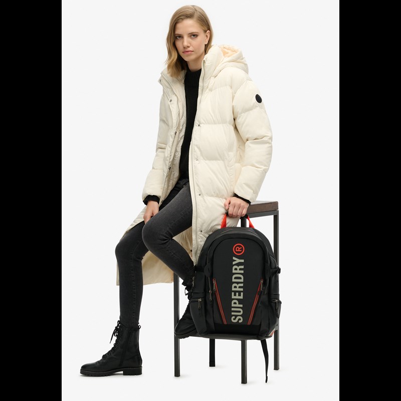 Superdry Ryggsäck Tarp Rucksack Svart/Beige 4