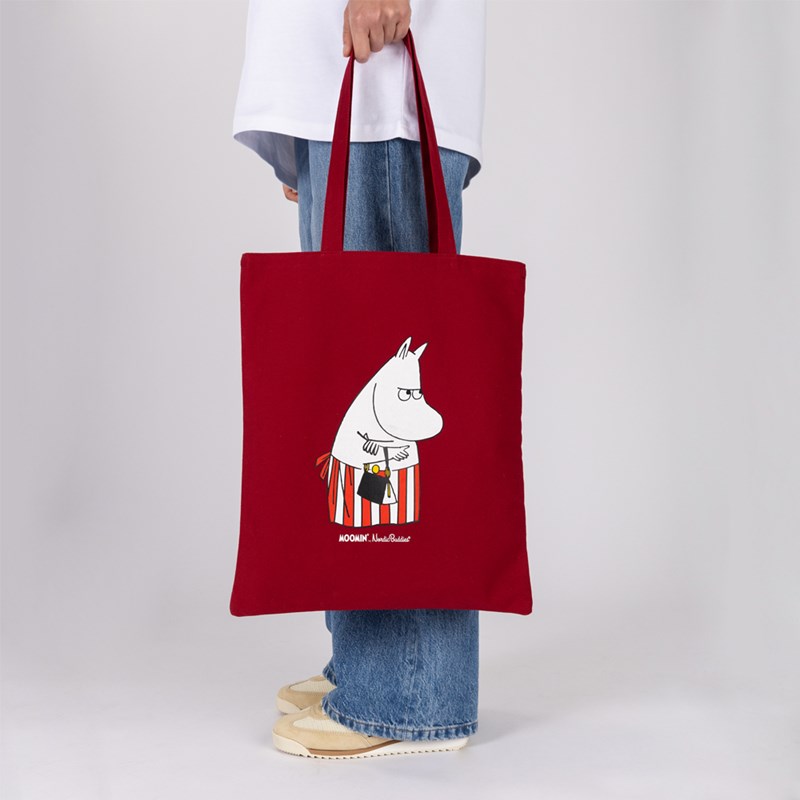 Nordic Buddies Tote Bag Muminmmamma  Bordeaux 2