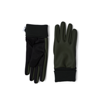 RAINS Handske Gloves Grön Str M 1