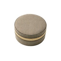 Conmé Smykkeskrin Olivia rundt Brun/Beige 1