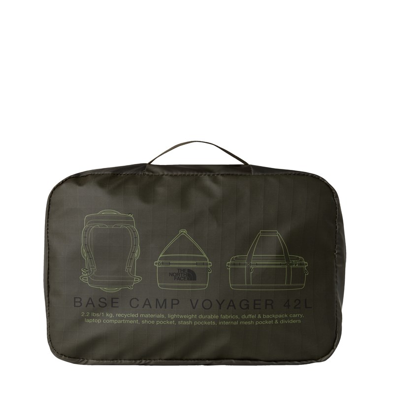 The North Face Duffelväska Base C. Voyager 42 Grön/grön 3