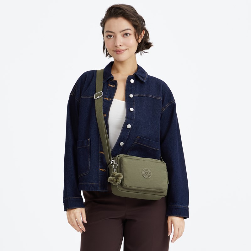 Kipling Crossbody Abanu M Armégrön 5