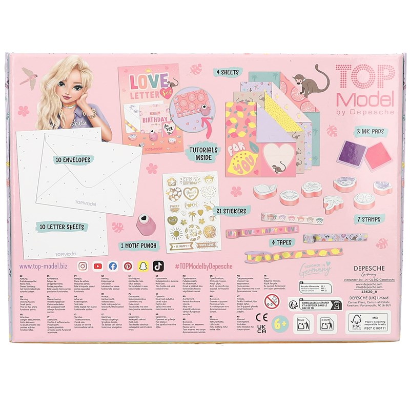 TOPModel Brevpapper i box Juicy Multi 4