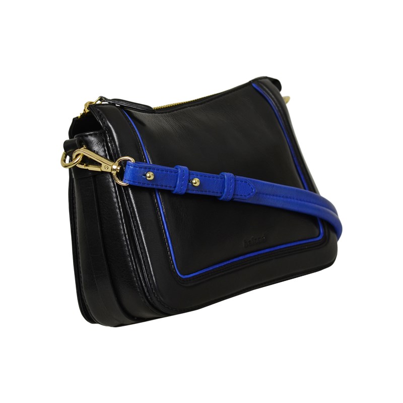Belsac Crossbody Laki Sort/blå 3