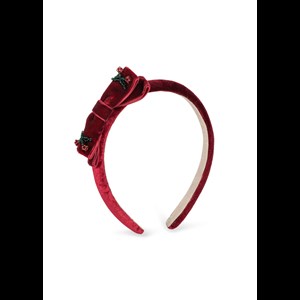 Konges Sløjd Hårband Juliette Rosett Röd