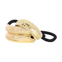 PITAYA Hårsnodd  Silvia 2-Pack  Guld