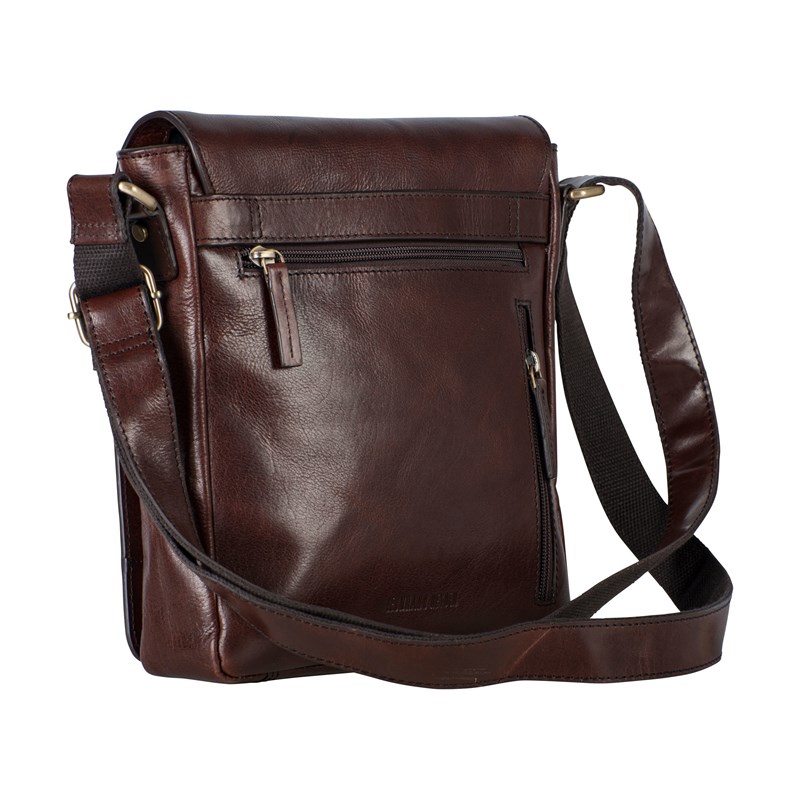 Leonhard Heyden Messenger Cambridge Brun/röd 10" 3